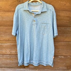 Crocs Light Blue Cotton Polo Shirt